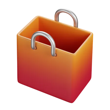 Bolsa  3D Icon