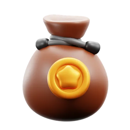 Bolsa  3D Icon