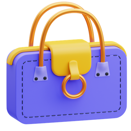 Bolsa  3D Icon