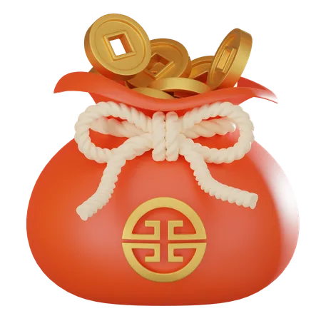 Bolsa  3D Icon