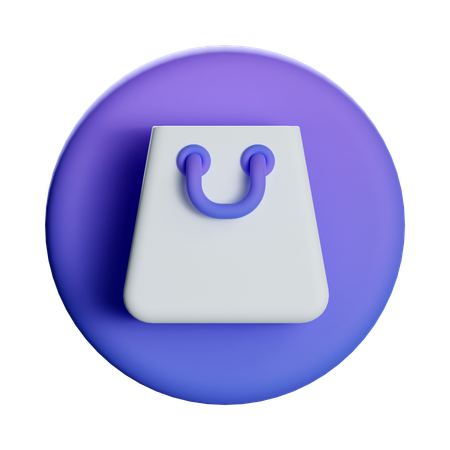 Bolsa  3D Icon