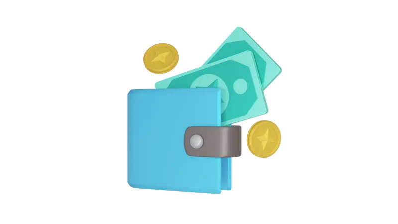 Bolsa  3D Icon