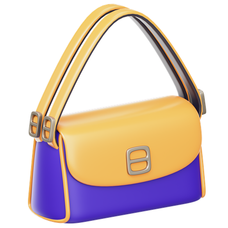 Bolsa acolchoada  3D Icon