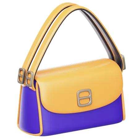 Bolsa acolchoada  3D Icon