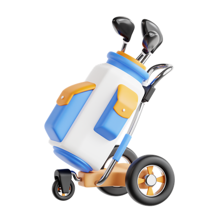 Bolsa de carrito de golf  3D Icon