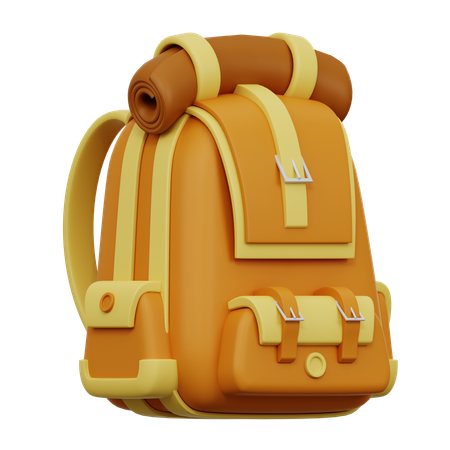 Bolsa de acampamento  3D Icon