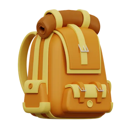 Bolsa de acampamento  3D Icon