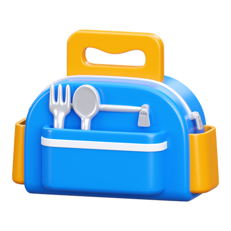 Bolsa del almuerzo  3D Icon