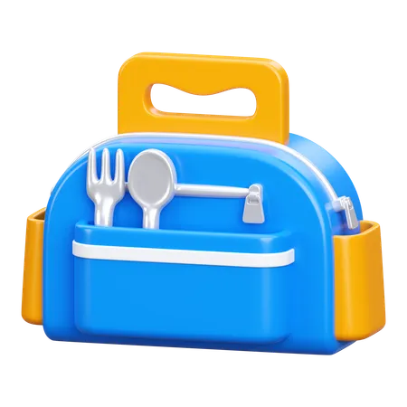 Bolsa del almuerzo  3D Icon