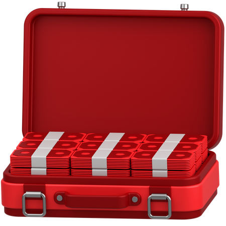 Bolsa de bitcoins  3D Icon