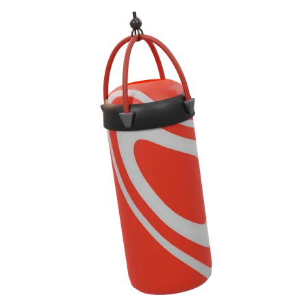 Bolsa de boxeo  3D Icon