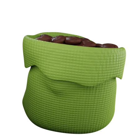 Bolsa de cafe  3D Icon