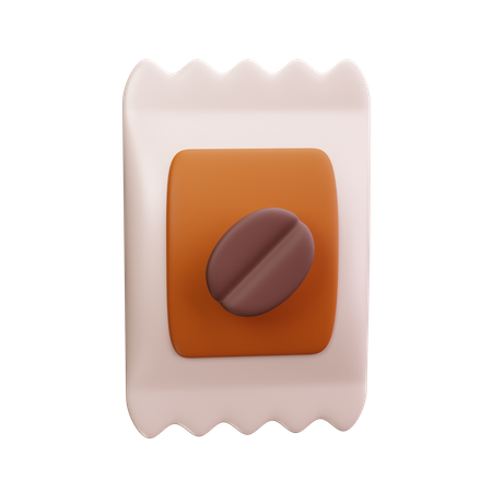 Bolsa de cafe  3D Icon