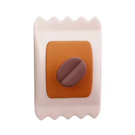 Bolsa de cafe  3D Icon