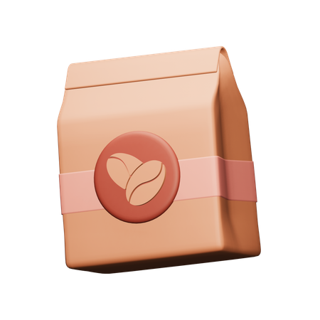 Bolsa de cafe  3D Icon