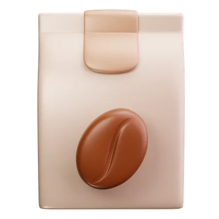 Bolsa de cafe  3D Icon