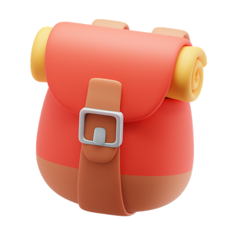 Bolsa de camping  3D Icon