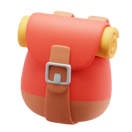 Bolsa de camping  3D Icon