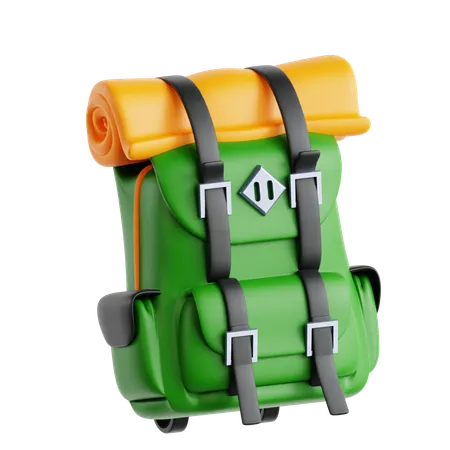 Bolsa de camping  3D Icon