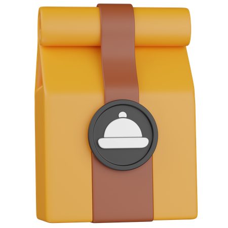 Bolsa de comida  3D Icon