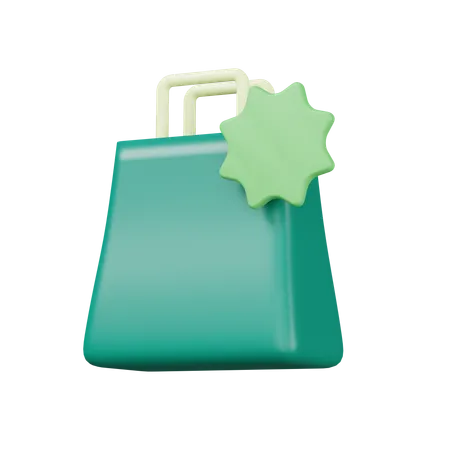 Bolsa de la compra  3D Icon