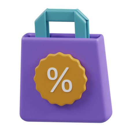 Bolsa de la compra  3D Icon