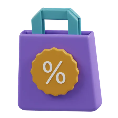 Bolsa de la compra  3D Icon