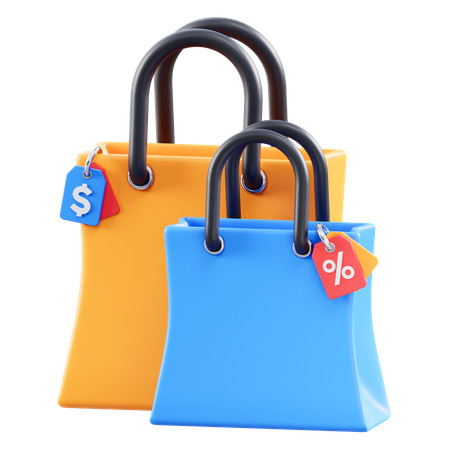 Bolsa de la compra  3D Icon