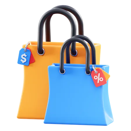 Bolsa de la compra  3D Icon