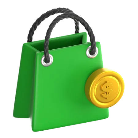 Bolsa de la compra  3D Icon