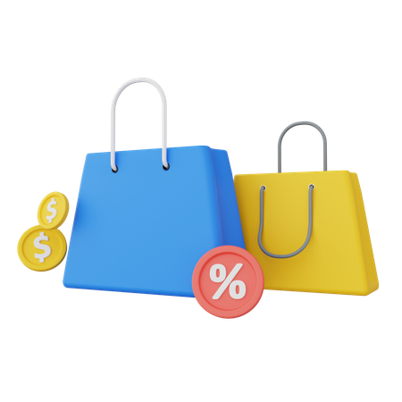 Bolsa de la compra  3D Icon