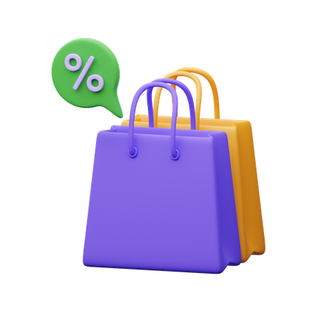 Bolsa de la compra  3D Icon