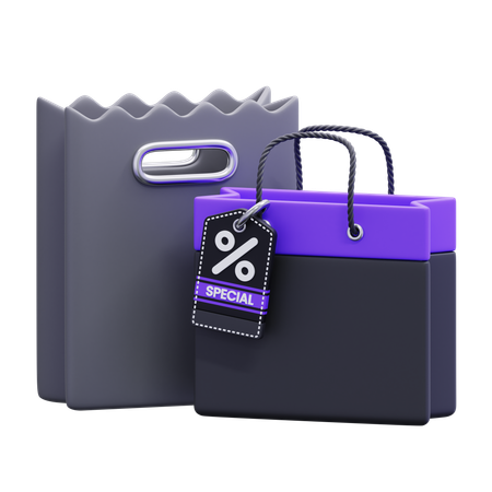 Bolsa de la compra  3D Icon