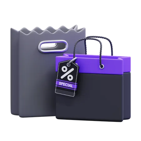 Bolsa de la compra  3D Icon