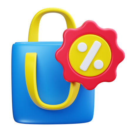 Bolsa de la compra  3D Icon