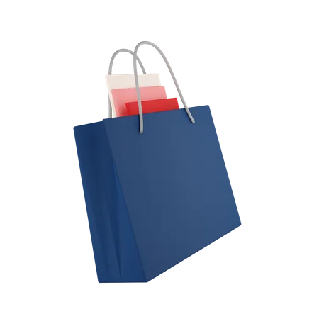 Bolsa de la compra  3D Illustration