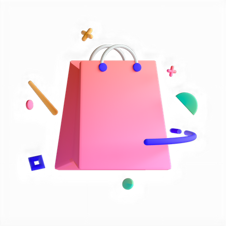 Bolsa de la compra  3D Icon