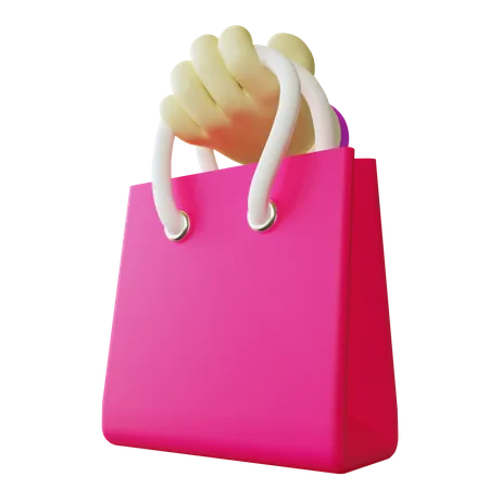 Bolsa de la compra  3D Icon