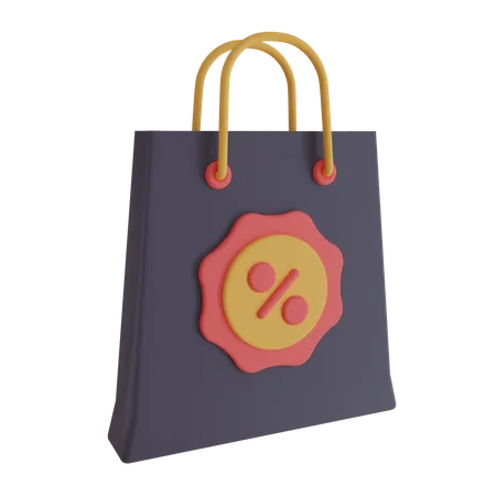 Bolsa de la compra  3D Icon