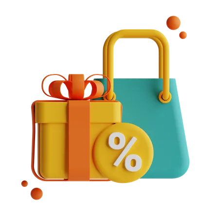 Bolsa de la compra  3D Icon