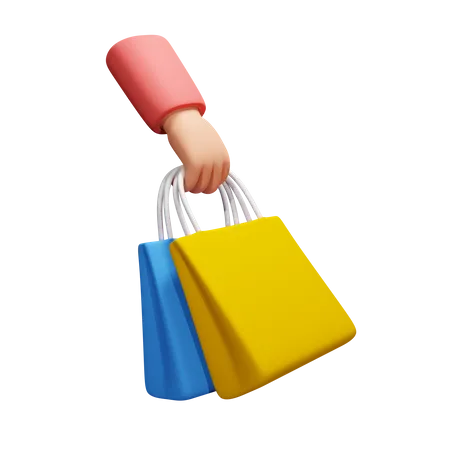 Bolsa de la compra  3D Icon