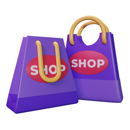 Bolsa de la compra  3D Icon