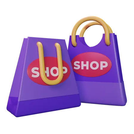 Bolsa de la compra  3D Icon