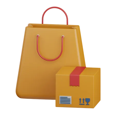 Bolsa de la compra  3D Icon