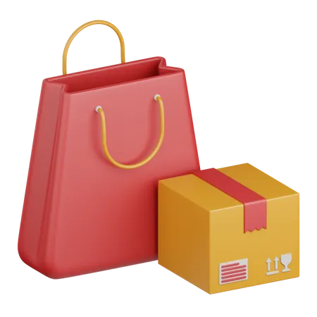 Bolsa de la compra  3D Icon