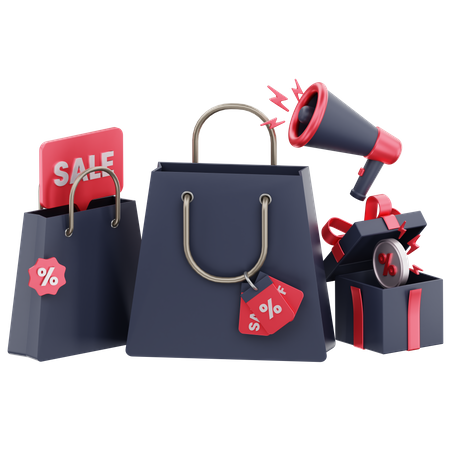 Bolsa de la compra  3D Icon