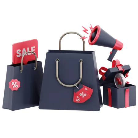 Bolsa de la compra  3D Icon