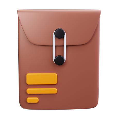 Bolsa de correo  3D Icon