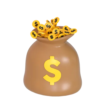 Bolsa de dinero  3D Icon