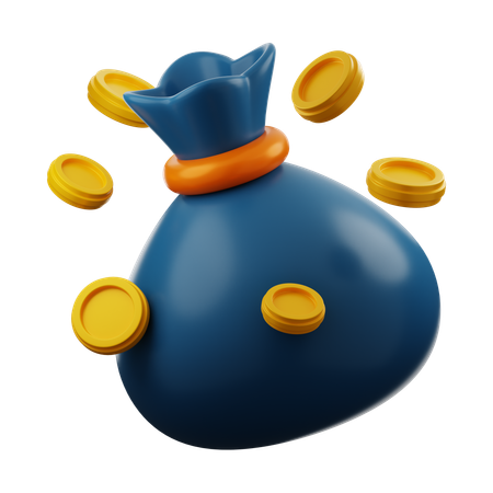 Bolsa de dinero  3D Icon